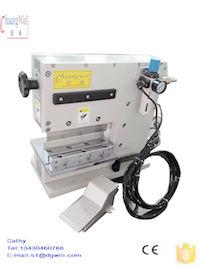 V - Cutting Pcb Depaneling Machine With Linear Blade , high speed steel