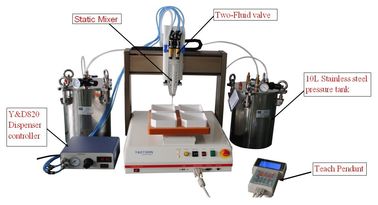 Silicon Desktop Automated Dispensing Machines Glue Dispenser Machines For PCBA